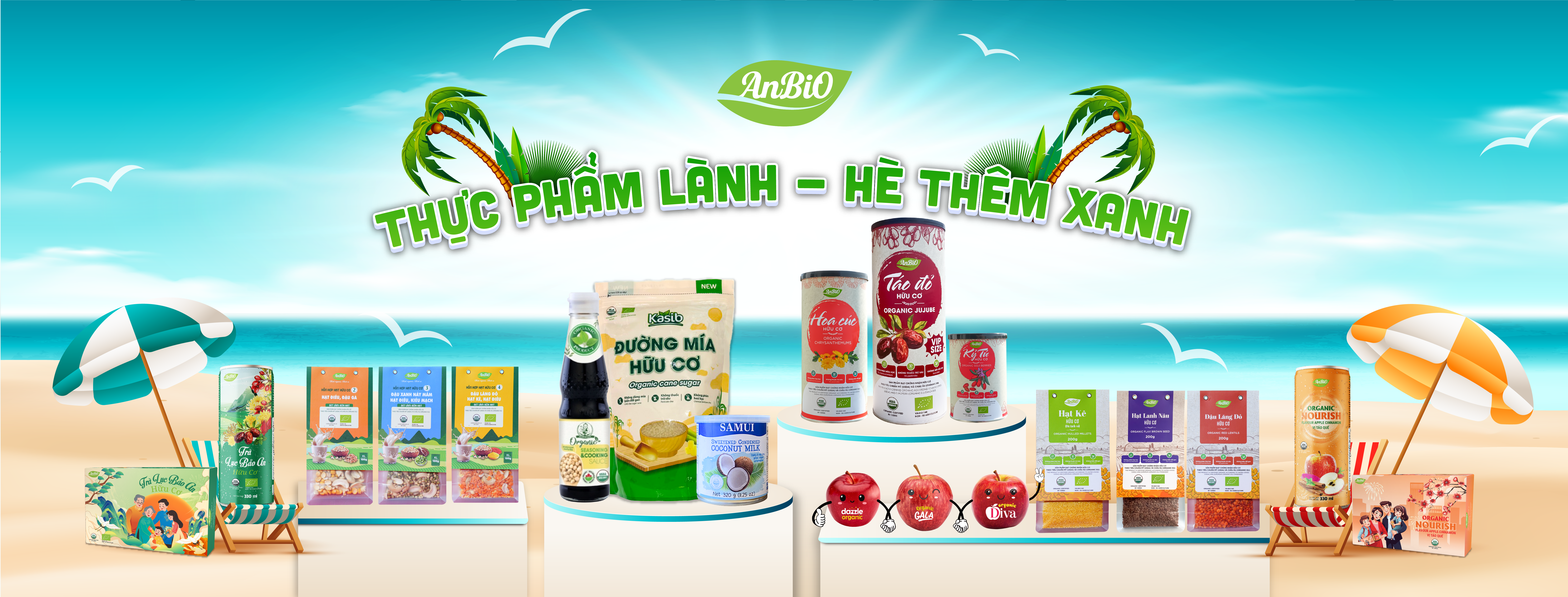 Thực phẩm lành - Hè thêm xanh 