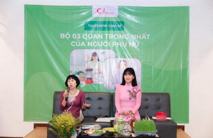 Anbio tham gia buổi talkshow chia sẻ " Bộ 03 quan trọng nhất của người phụ nữ'