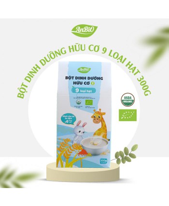 Bột dinh dưỡng hữu cơ số 2 (9 loại hạt) AnBiO
