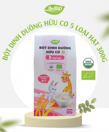 Bột dinh dưỡng hữu cơ số 1 (5 loại hạt) AnBiO
