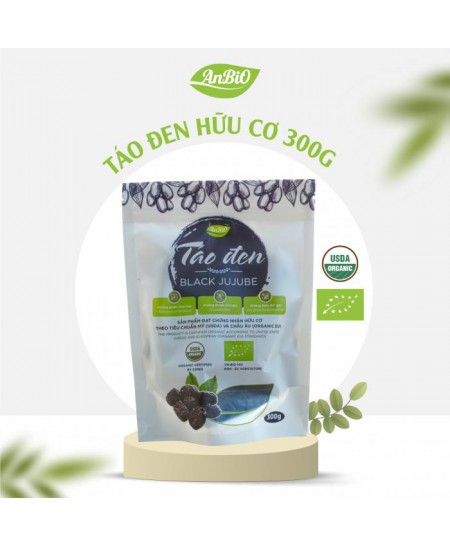 Táo đen hữu cơ AnBiO(300g) 