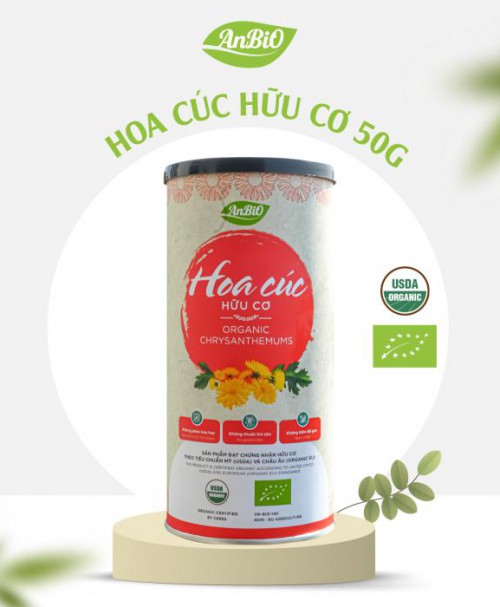 Hoa cúc hữu cơ AnBiO 50g