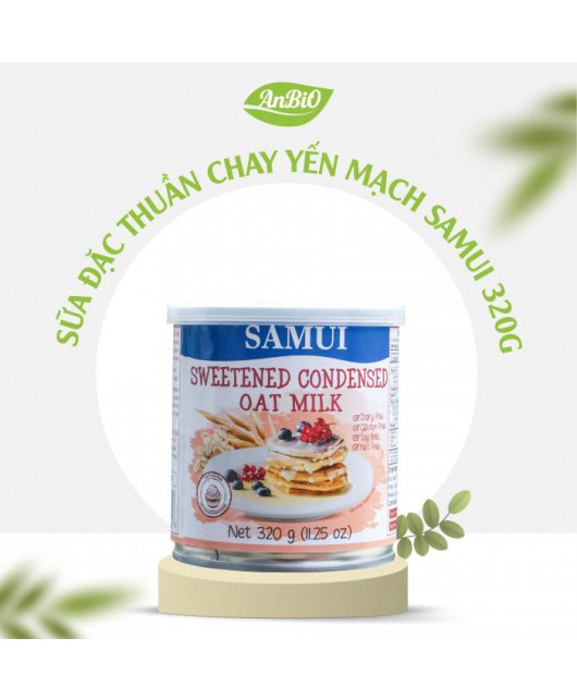 Sữa đặc thuần chay yến mạch SAMUI 