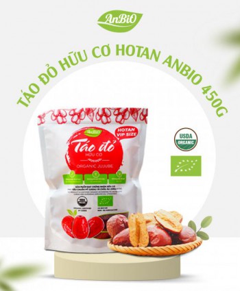 TÁO ĐỎ HOTAN HỮU CƠ VIP SIZE ANBIO 450G