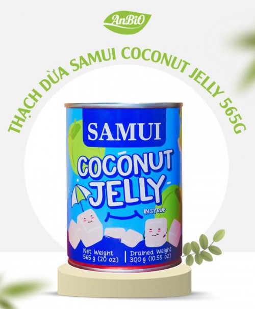 Thạch dừa Samui (Coconut jelly in Syrup) 