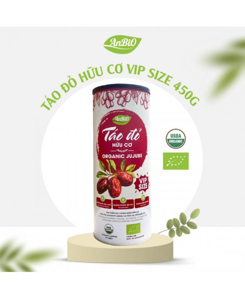 Táo đỏ hữu cơ Vip Size AnBiO 450g  [ 9-11 quả/100g]
