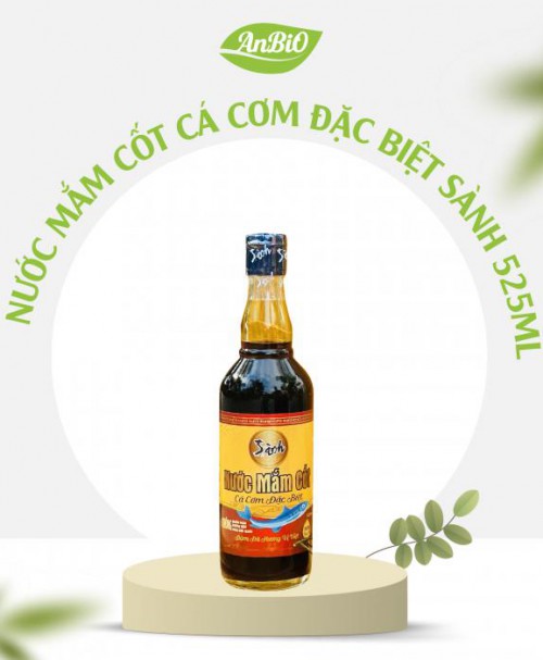 Nước mắm cốt cá cơm đen 300ml 
