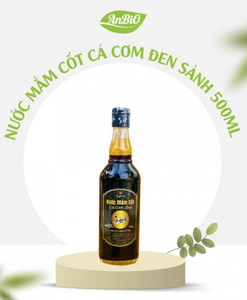 Nước mắm cốt cá cơm đen 