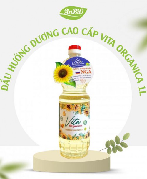 Dầu hướng dương cao cấp Vita 