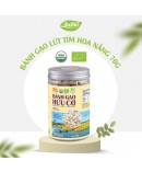 Bánh gạo lứt tím hữu cơ Hoa Nắng 70g