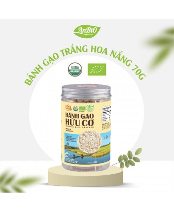 Bánh gạo lứt tím Hoa nắng 70g