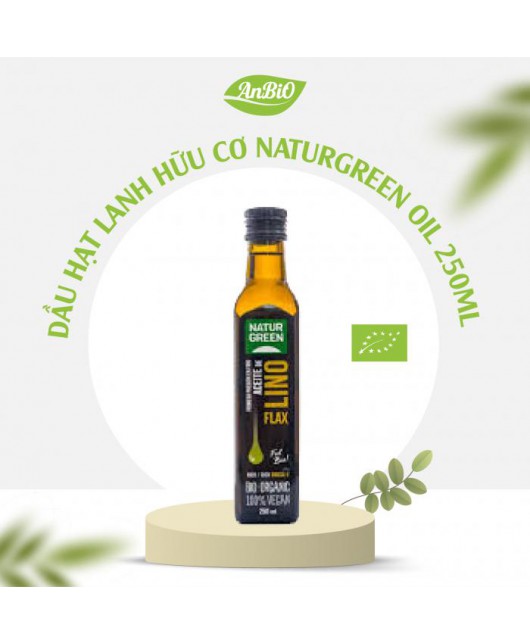 Dầu hạt lanh ép lạnh hữu cơ Sottolestelle 250ml