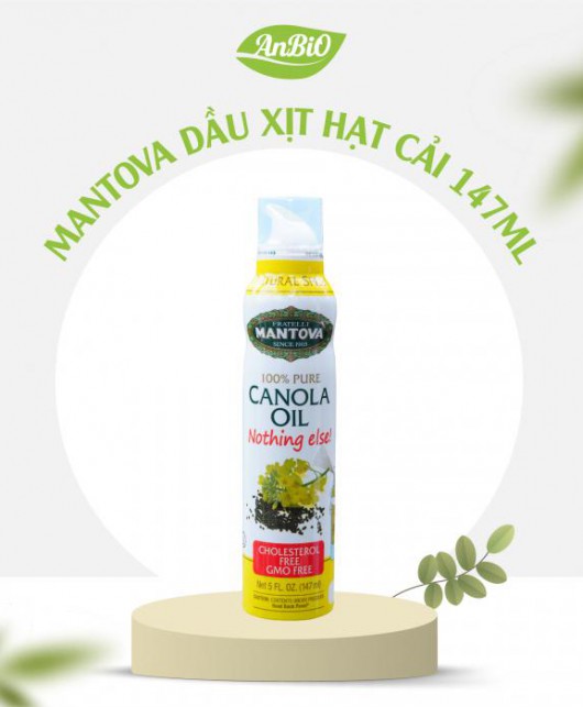Mantova Dầu xịt hạt cải 147ml 