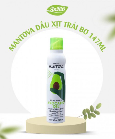 Mantova Dầu xịt trái bơ 147ml 