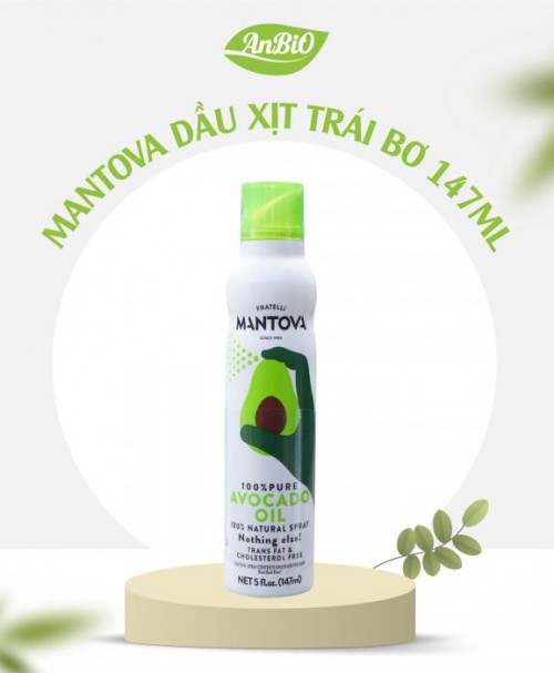 Mantova Dầu xịt trái bơ 147ml 