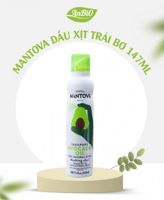 Mantova Dầu xịt trái bơ 147ml 