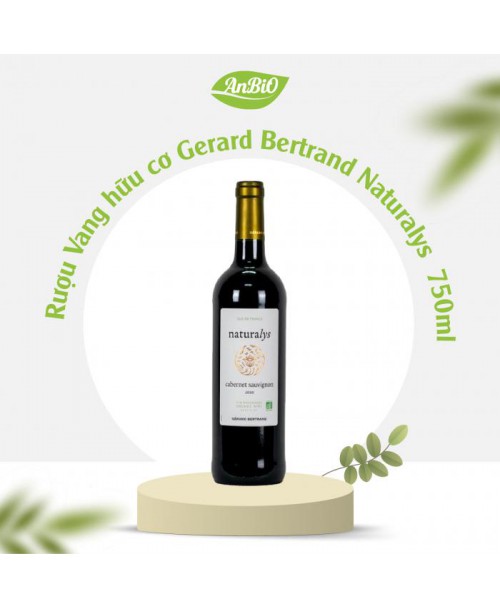 Rượu Vang hữu cơ Gerard Bertrand Naturalys  750ml