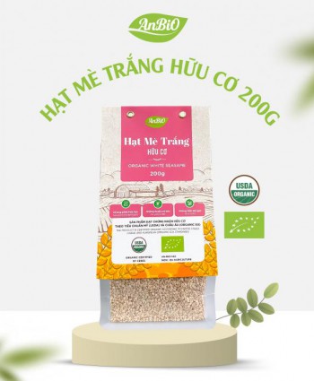 Hạt mè trắng hữu cơ AnBiO 200g
