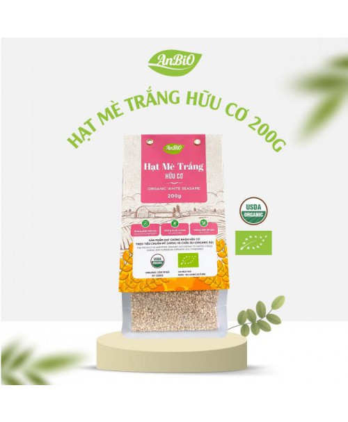 Hạt mè trắng hữu cơ AnBiO 200g