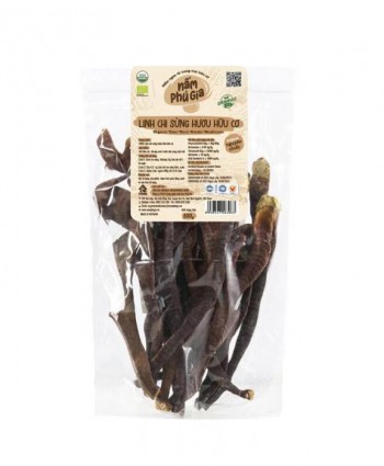 NẤM LINH CHI SỪNG HƯƠU ORGANIC (nguyên chiếc)300g