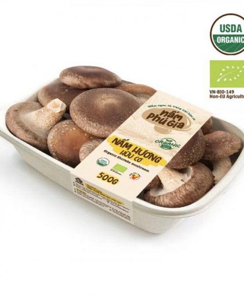 Nấm hương tươi  200g/500g (dạng hộp) 