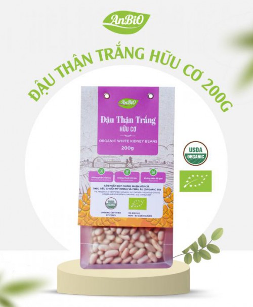 Đậu thận trắng hữu cơ AnBiO 200g