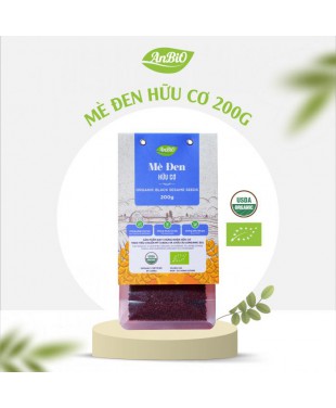 Hạt mè đen hữu cơ AnBiO 200g