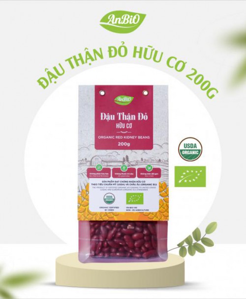 Đậu thận trắng Kidney hữu cơ AnBiO 200g