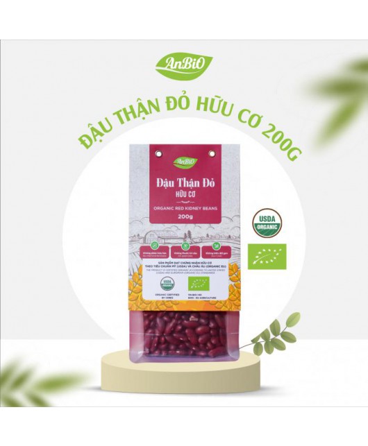 Đậu thận trắng Kidney hữu cơ AnBiO 200g