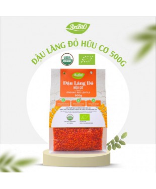 Đậu lăng đỏ hữu cơ AnBiO 500g