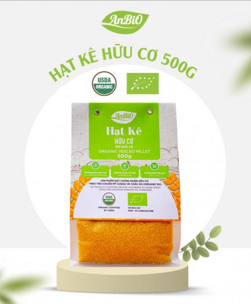 Hạt kê hữu cơ AnBiO 200g