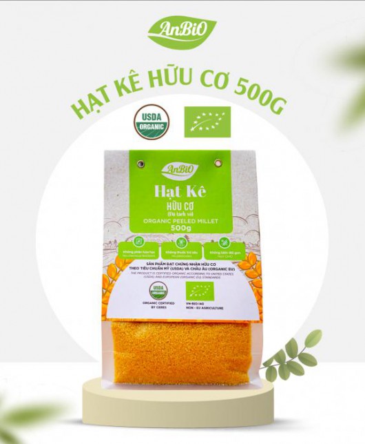 Hạt kê hữu cơ AnBiO 200g