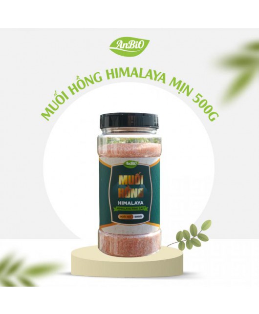 Muối hồng Himalaya dạng mịn 500g