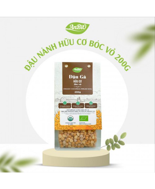 Đậu Gà Hữu Cơ AnBiO (bóc vỏ) 200g