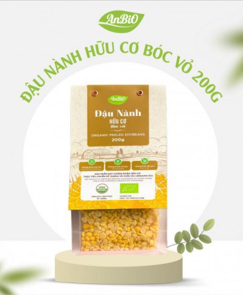 Đậu nành hữu cơ AnBiO (bóc vỏ) 200g