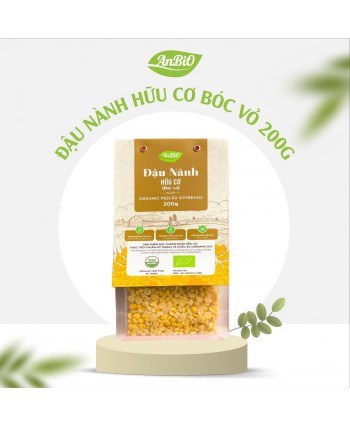 Đậu nành hữu cơ AnBiO (bóc vỏ) 200g