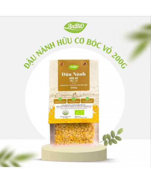 Đậu nành hữu cơ AnBiO (bóc vỏ) 200g