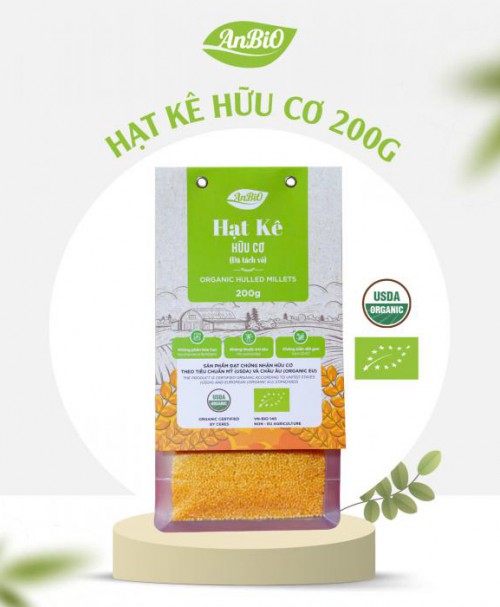 Hạt kê hữu cơ AnBiO 200g