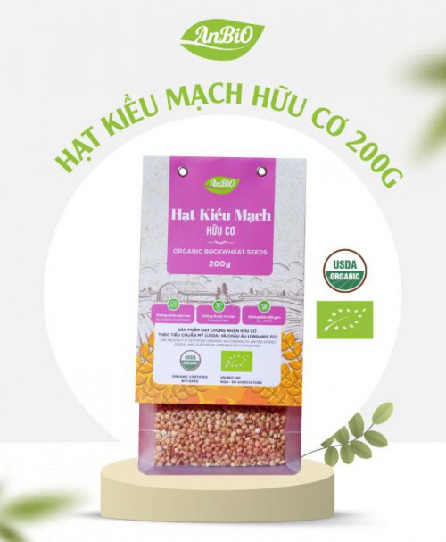 Hạt kiều mạch hữu cơ AnBiO 200g