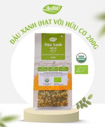 Đậu xanh hữu cơ AnBiO 200g