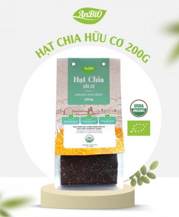 Hạt Chia hữu cơ AnBiO 200g