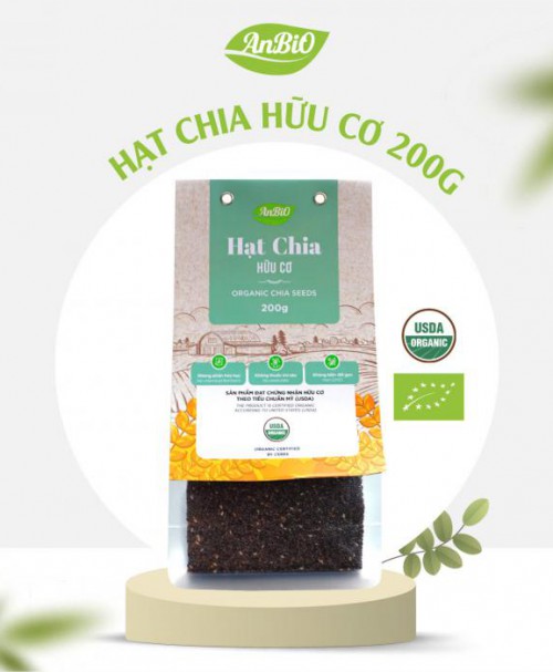 Hạt Chia hữu cơ AnBiO 200g