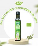 Dầu hạt lanh ép lạnh hữu cơ Sottolestelle 250ml