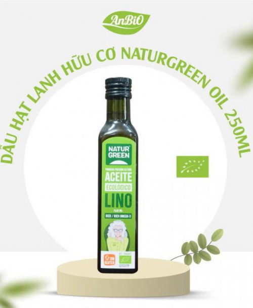Dầu hạt lanh ép lạnh hữu cơ Sottolestelle 250ml