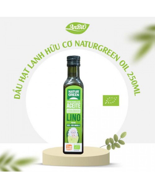 Dầu hạt lanh ép lạnh hữu cơ Sottolestelle 250ml