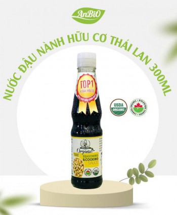Nước tương đậu nành hữu cơ Thái Lan (xì dầu) 300ml