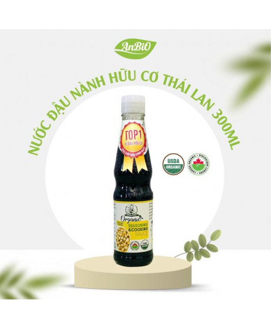 Nước tương đậu nành hữu cơ Thái Lan (xì dầu) 300ml