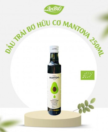 Mantova Dầu trái bơ hữu cơ 250ml