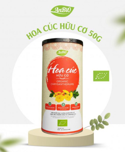 Hoa cúc hữu cơ AnBiO 50g