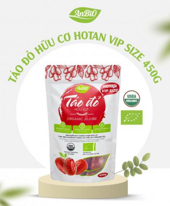 TÁO ĐỎ HOTAN HỮU CƠ VIP SIZE ANBIO 450G
